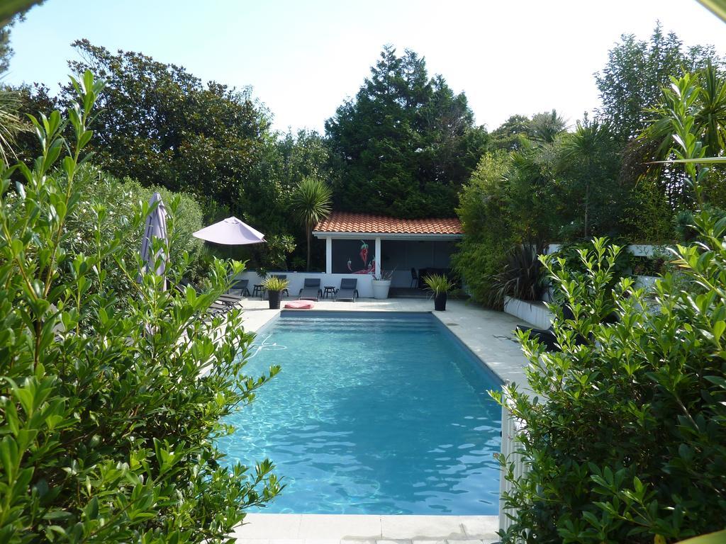 Maison Arbolateia Avec Piscine Et Spa Bidart Exterior photo